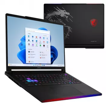 MSI Raider 16 Max HX B2WJ-227PL – 16 colių QHD+ 240Hz nešiojamas kompiuteris, Intel Core Ultra 9 275HX, 32GB DDR5, 1TB SSD, GeForce RTX 5090, Windows 11 Home