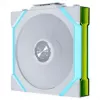 Lian Li UNI FAN SL FLEX Wireless ARGB 120mm ventiliatoriaus 3 vnt. komplektas baltas