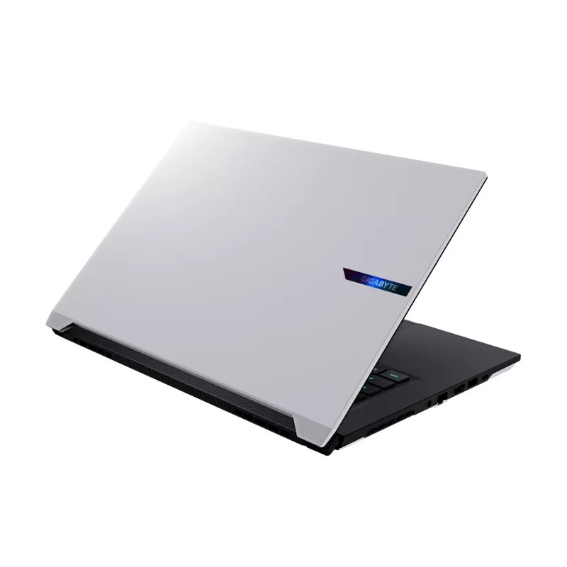 Gigabyte AERO X16 4PHN4EEC64AH 16 colių OLED QHD+ nešiojamas kompiuteris - AMD Ryzen 9 AI 465, 16GB DDR5, 1TB SSD, GeForce RTX 5070, Windows 11 Home, baltas
