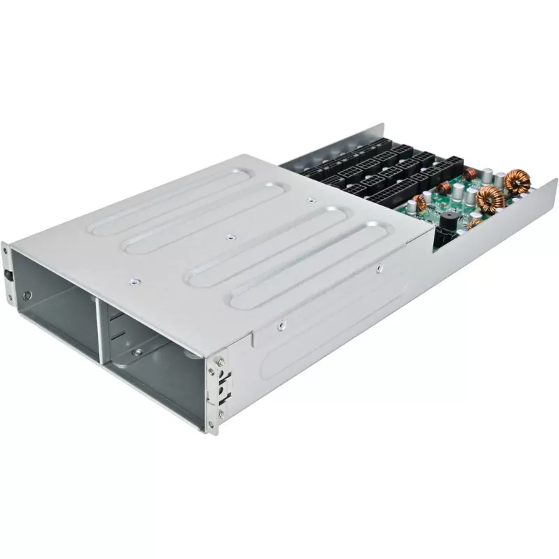 Silverstone Technology SST-CPB01 30 cm 8 kontaktų PCI-E į 8 kontaktų (6+2) PCI-E maitinimo prailginimo kabelis, juodas