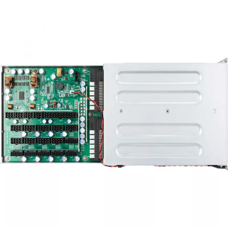 Silverstone Technology SST-CPB01 30 cm 8 kontaktų PCI-E į 8 kontaktų (6+2) PCI-E maitinimo prailginimo kabelis, juodas