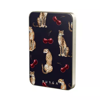 Burga Magnetic 5000 mAh Cougar Gold belaidis powerbankas