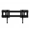 B-TECH AV BT9921/B Soft-Open pilno aptarnavimo sieninis laikiklis XXL ekranams - juodas