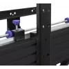 B-TECH AV BT9921/B Soft-Open pilno aptarnavimo sieninis laikiklis XXL ekranams - juodas
