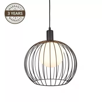 Pakabinamas šviestuvas Inkin P15322A-D30 20W G9 modernus chromuotas ir stiklinis lubų šviestuvas
