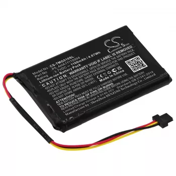 Cameron Sino baterija TomTom GO 510, 520, VIA 62 GPS (tipas P5, AHA11110004, P6, AT6) - CS-TMG510SL