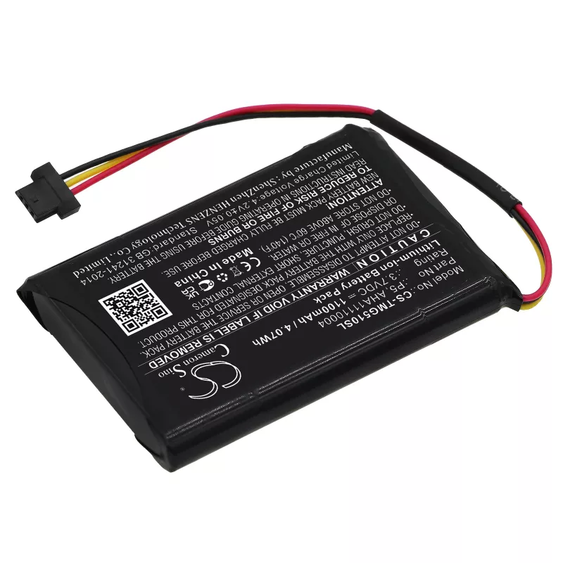 Cameron Sino baterija TomTom GO 510, 520, VIA 62 GPS (tipas P5, AHA11110004, P6, AT6) - CS-TMG510SL