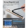 ESR Classic RFID magnetinė piniginė su stoveliu, MagSafe, anglies pluošto juoda