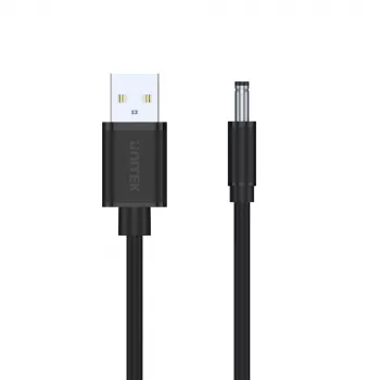 UNITEK USB į DC 3,5x1,35 mm maitinimo laidas 5V 2A 1,5 m juodas
