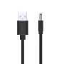UNITEK USB į DC 3,5x1,35 mm maitinimo laidas 5V 2A 1,5 m juodas