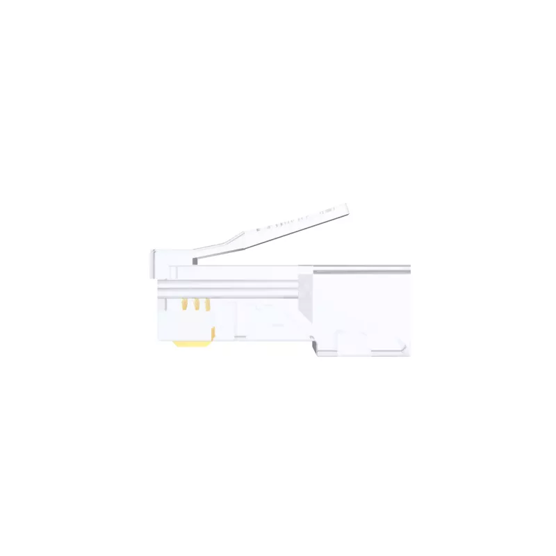 UNITEK 100 vnt. Cat.6 prakišamieji RJ45 moduliniai kištukai (UTP, 23-26AWG, auksuoti kontaktai)