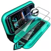 ESR UltraFit Armorite grūdinto stiklo apsauga 2 vnt. iPhone 17 Pro / 18 Pro – juoda