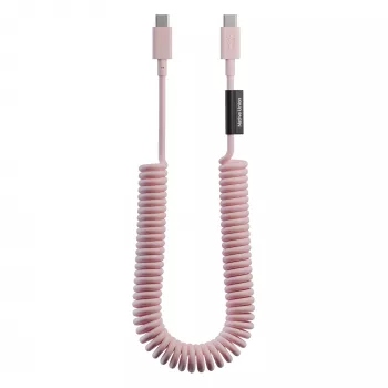 Native Union Pop Cable USB-C į USB-C 2,4 m 60W pintas laidas (Candy)