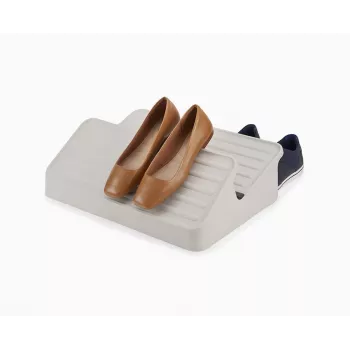 Joseph Joseph Shoe-In didelis erdvę taupantis batų stovas, smėlio spalvos (Ecru)