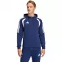 adidas Tiro 26 League pilno užtrauktuko megztinis su gobtuvu vyrams, tamsiai mėlynas, L