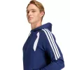 adidas Tiro 26 League pilno užtrauktuko megztinis su gobtuvu vyrams, tamsiai mėlynas, L