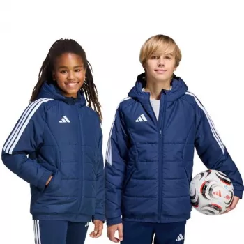 adidas Tiro 26 žiemos striukė vaikams tamsiai mėlyna 152 cm