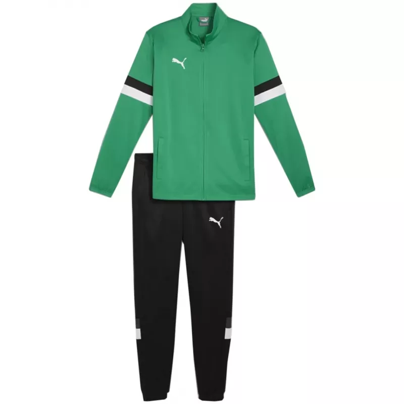 PUMA vyriškas Team Rise sportinis kostiumas Forest Night / Puma Black 2XL