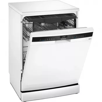 SIEMENS SN23HW02ME iQ300 laisvai pastatoma indaplovė 60 cm balta Home Connect
