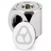 Thermal Grizzly DeltaMate Rotary 90° adapteris G1/4 colio – blizgus nikelis