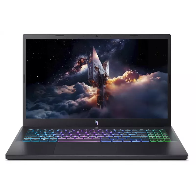 Acer Nitro V 15 AI žaidimų nešiojamasis kompiuteris, 15,6 colio FHD 144Hz, AMD Ryzen 7 170, NVIDIA GeForce RTX 5060, 16GB DDR5, 1TB SSD, be OS, Obsidian Black
