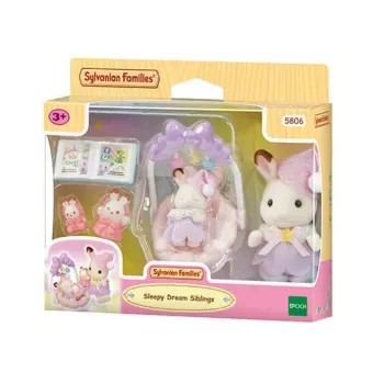 EPOCH Sylvanian Families Chocolate Rabbit Sweet Dreams rinkinys