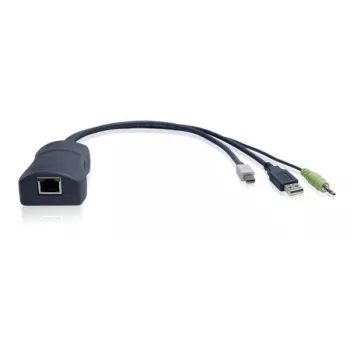 ADDER CAT-X Dongle DVI-D USB KVM prailgintuvas kompiuterio prieigos modulis