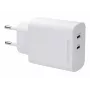 dbramante1928 re-charge 45W dviejų USB-C PD sieninis įkroviklis - baltas (ES)