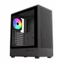 FSP/Fortron M221-BA Mid Tower korpusas, grūdintas stiklas, juodas