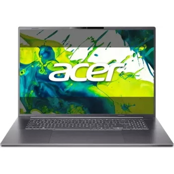 Acer Aspire 18 A18 18 colių nešiojamas kompiuteris Core Ultra 9 16GB RAM 1TB SSD Windows 11 Home plieno pilkas