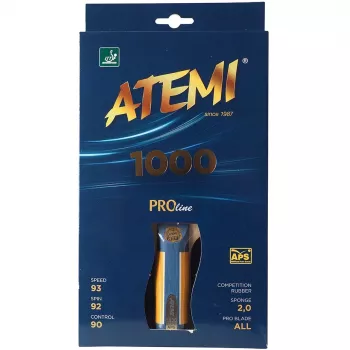 Atemi 1000 Pro anatominė stalo teniso raketė