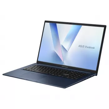 ASUS Vivobook 17 X1704MA-ISSAU213W nešiojamas kompiuteris, 17,3 colio Full HD IPS, Intel Core 5 320, 8GB DDR5, 512GB SSD, Windows 11 Home, prancūziška AZERTY klaviatūra