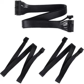 SilverStone Technology SST-PP05-MBEPS EPS 8-pin ilginimo laidas - mėlynas/juodas, 300mm