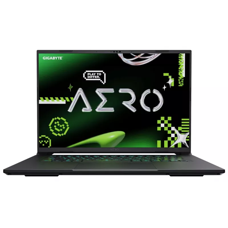 GIGABYTE AERO X16 4WHN3EEC64AH 16 colių OLED nešiojamasis kompiuteris - AMD Ryzen 9 AI 465, 16GB DDR5, 1TB SSD, RTX 5070, Windows 11 Home, sidabrinis
