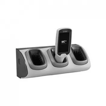 Zebra 3-Slot High Density Non-Locking Cradle, skirta TC21/TC26