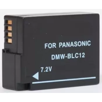 EXTRA DIGITAL Panasonic DMW-BLC12 pakaitinė baterija 1200mAh 7,2V Li-Ion, skirta Lumix G/FZ/GX serijai