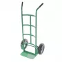 Sack Truck HT008 150 kg sulankstomas plieninis vežimėlis su kietomis guminėmis ratukais, juodas/raudonas