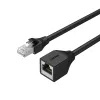 UNITEK Cat6 UTP RJ45 ilginimo laidas M-F 5m juodas