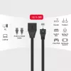 UNITEK Cat6 UTP RJ45 ilginimo laidas M-F 5m juodas