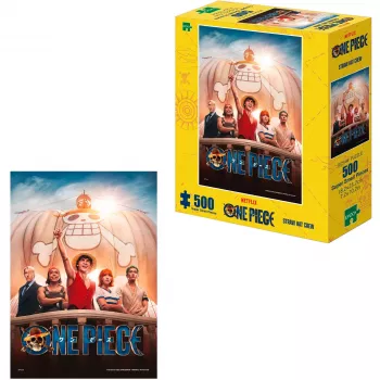 EPOCH Games One Piece Straw Hats Crew 500 dalių dėlionė