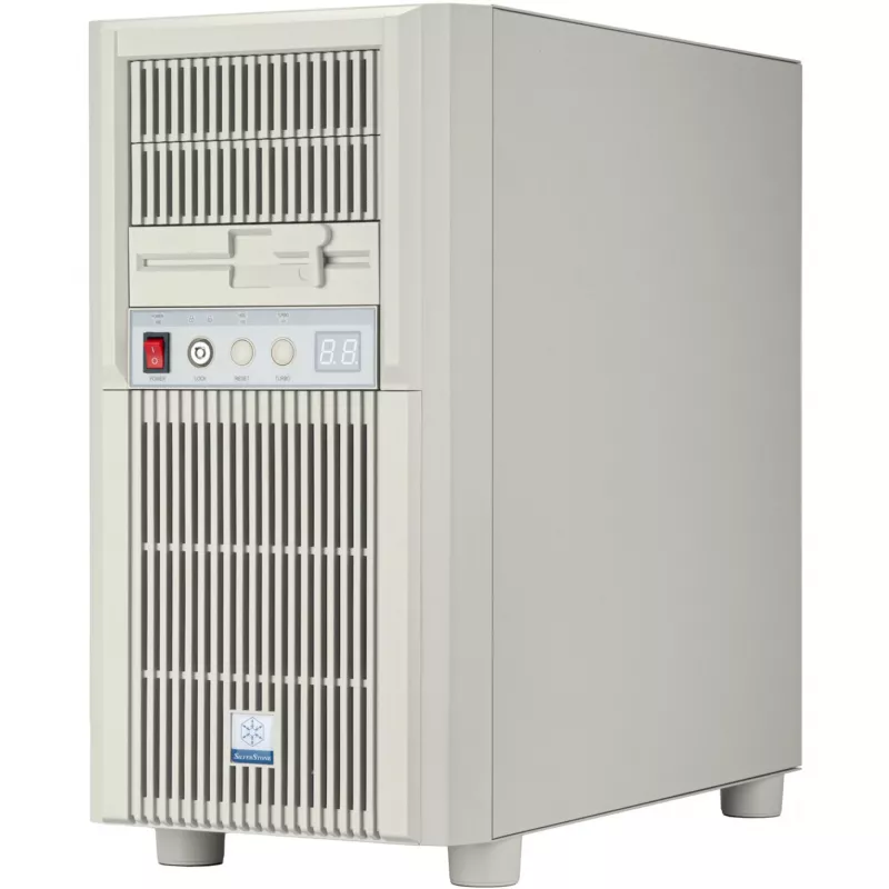 SilverStone Technology SST-FLP03W 120 mm itin smulkaus tinklelio magnetinis ventiliatoriaus filtras, baltas