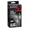 Defender USB-A į USB-C laidas 1,0 m 2,1 A baltas