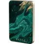 Burga Magnetic 5000 mAh išorinė baterija Emerald Pool Gold
