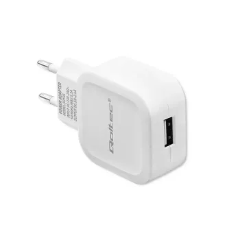 Qoltec 12W 5V 2,4A 1x USB sieninis įkroviklis