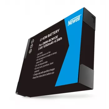 Newell pakaitinė baterija, skirta Panasonic DMW-BCM13E (Li-ion, 3,6V, 1250mAh, 4,5Wh)