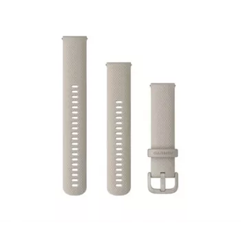 Garmin Quick Release silikoninis laikrodžio dirželis 20 mm prancūziškai pilkas 010-13021-07
