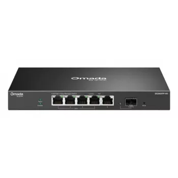 TP-Link Omada ES206XPP-M2 5 prievadų 2,5G PoE++ valdomas komutatorius su 10G SFP+ jungtimi