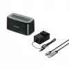 ORICO 6819C3 dviejų lizdų USB 3.0 SATA doko stotelė, 2,5/3,5 colio HDD/SSD – juoda