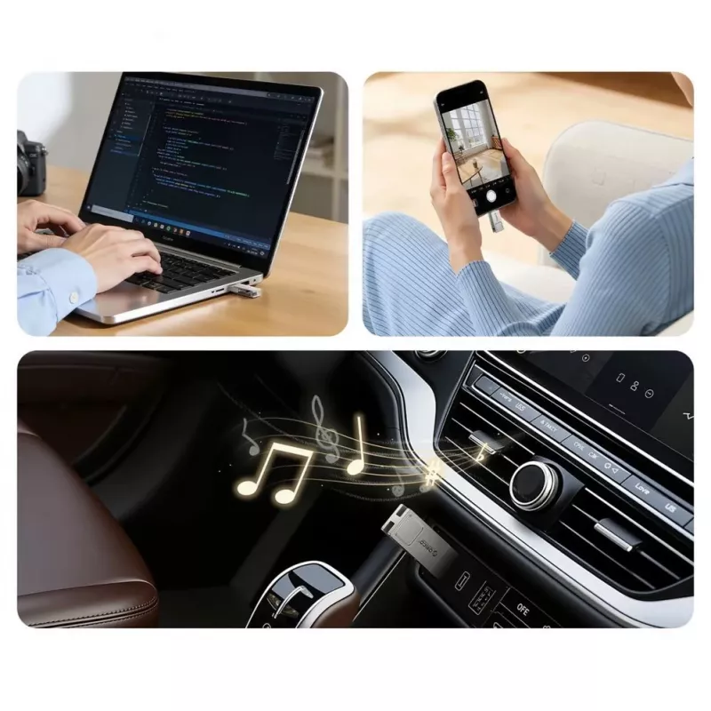 ORICO U301 256GB dviguba USB-A USB-C 3.2 Gen 1 laikmena, sidabrinė