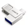 ORICO U301 256GB dviguba USB-A USB-C 3.2 Gen 1 laikmena, sidabrinė